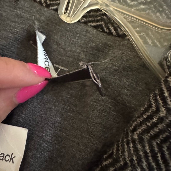 Vince Men’s Gray Herringbone Blazer Jacket XL Elbow Patch Casual Sport Coat NWT - Picture 7 of 10